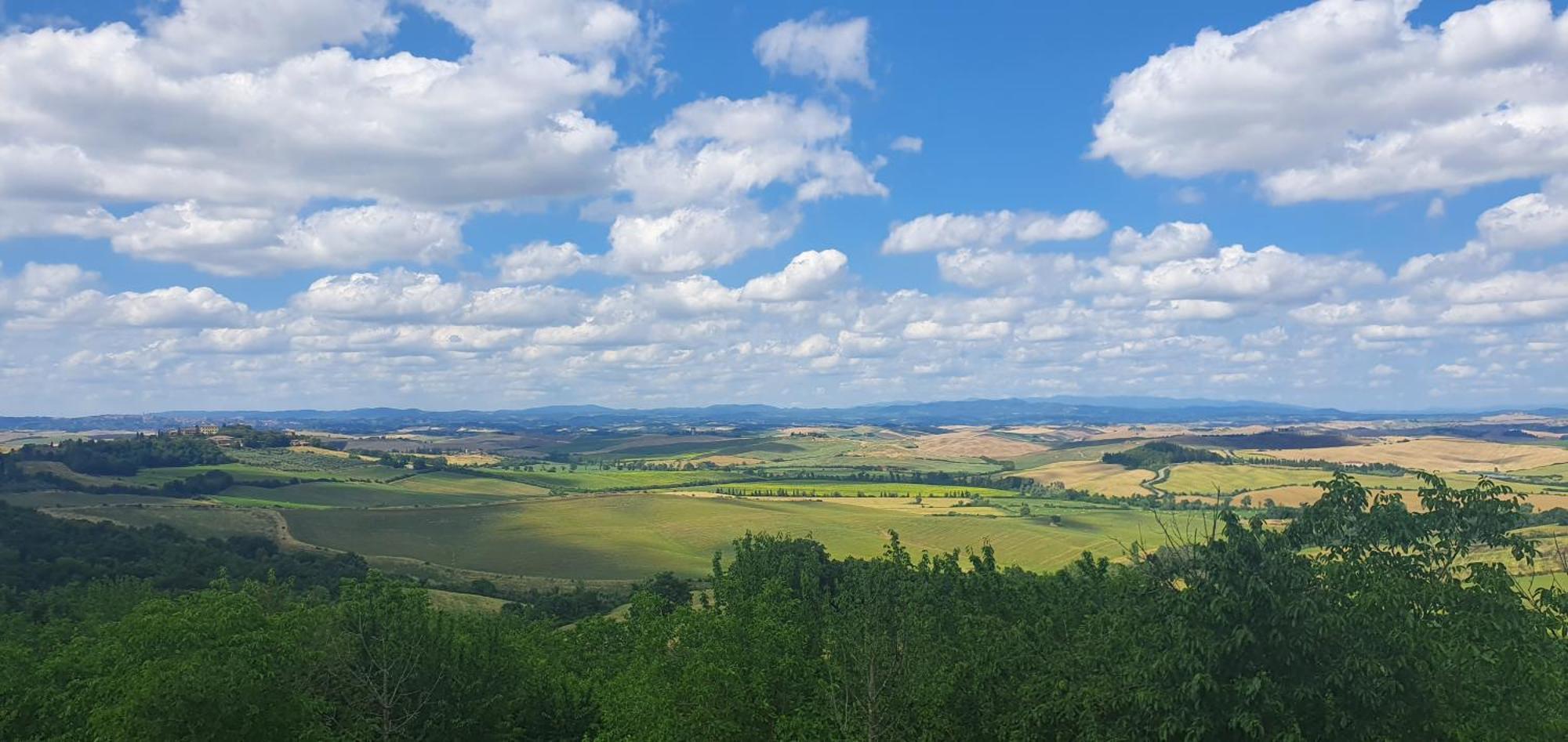 Pociano 1863 - Country House With Stunning View Of Siena Lupompesi Esterno foto