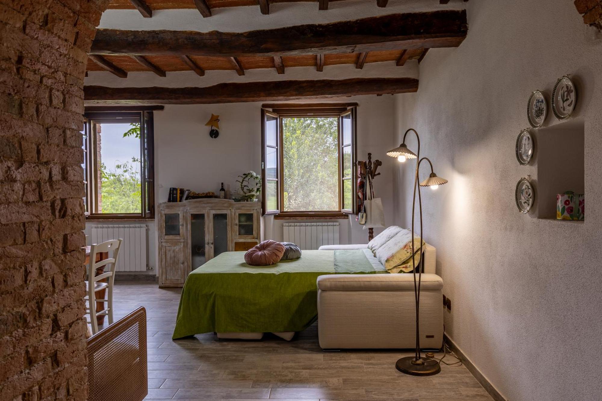 Pociano 1863 - Country House With Stunning View Of Siena Lupompesi Esterno foto