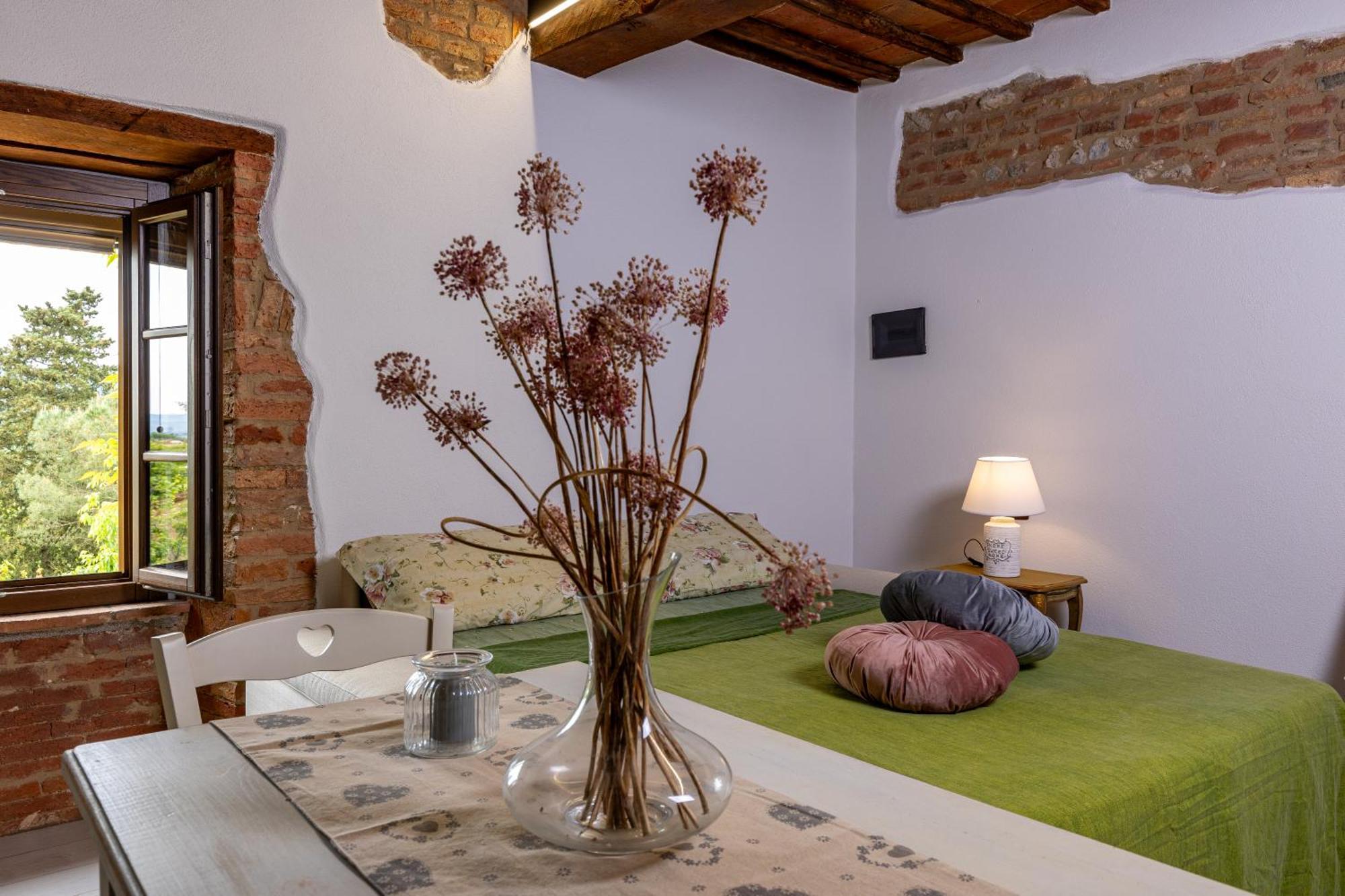 Pociano 1863 - Country House With Stunning View Of Siena Lupompesi Esterno foto